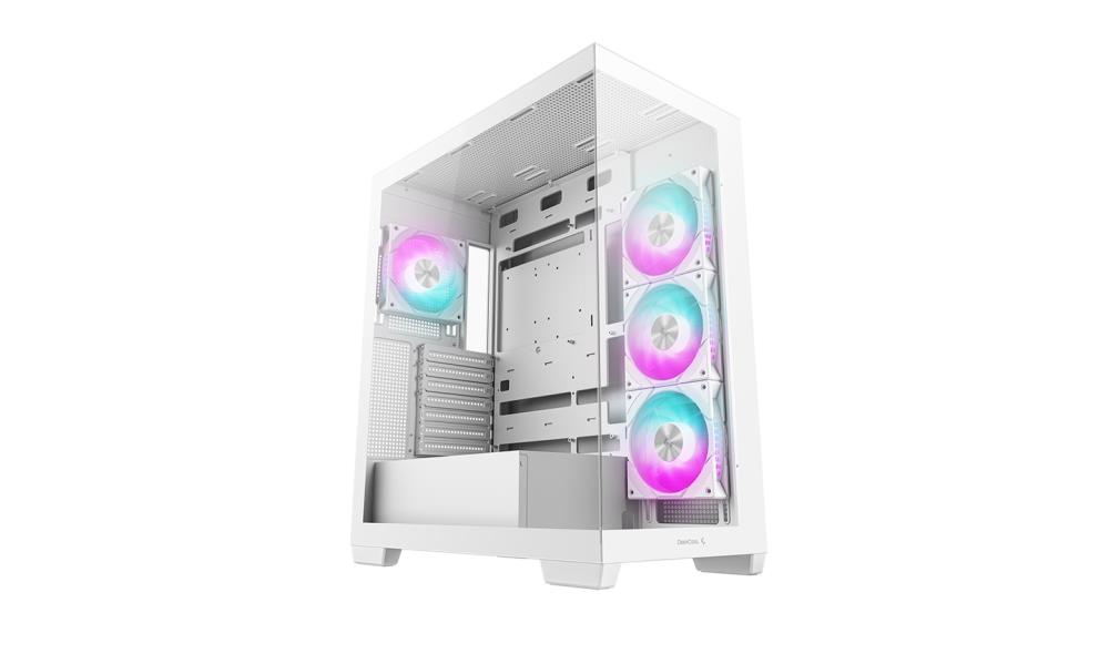 Case DEEPCOOL CG580 4F WH MidiTower Case product features Transparent panel Not included ATX MicroATX MiniITX Colour White R-CG580-WHADA4-G-1