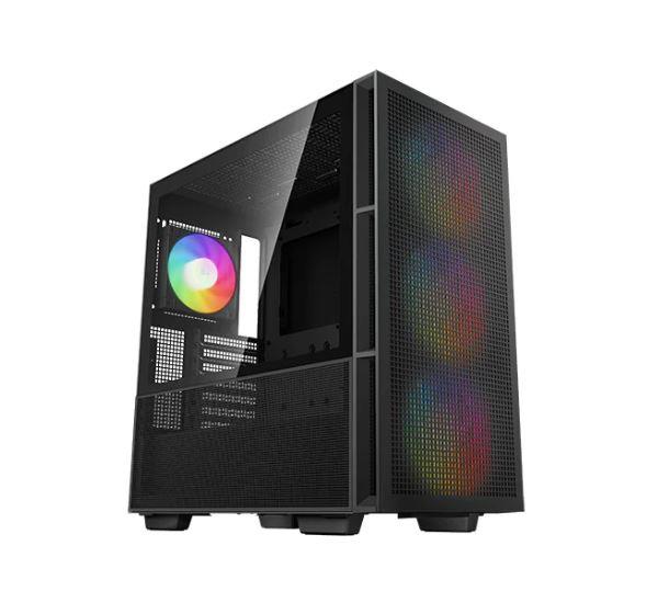Case DEEPCOOL CH560 Case product features Transparent panel Not included Colour Black R-CH560-BKAPE4-G-1