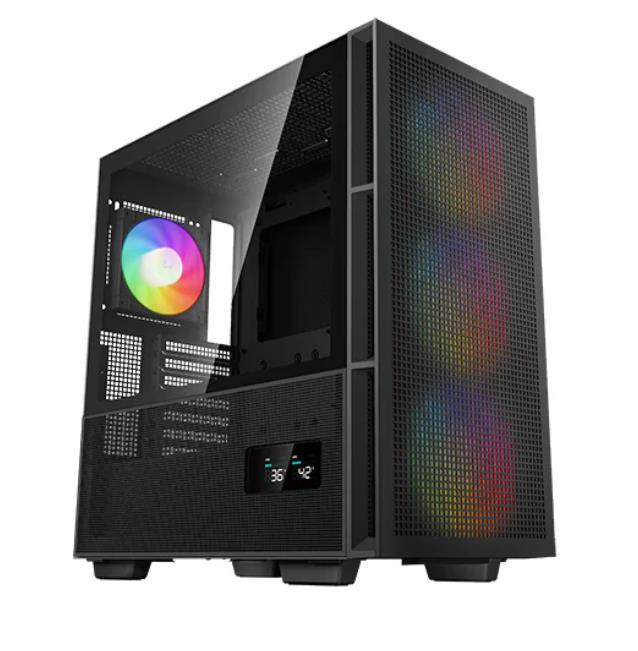 Case DEEPCOOL CH560 DIGITAL MiniTower Not included EATX MicroATX MiniITX Colour Black R-CH560-BKAPE4D-G-1