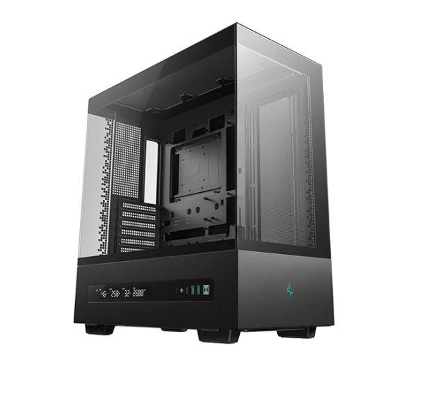 Case DEEPCOOL CH690 DIGITAL MiniTower Case product features Transparent panel Not included Colour Black R-CH690-BKNNA0D-G-1