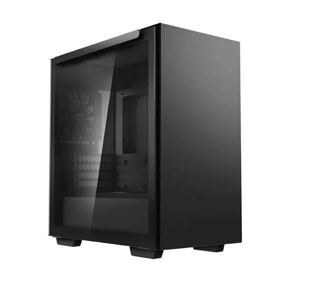 Case DEEPCOOL MACUBE 110 MiniTower Case product features Transparent panel Not included R-MACUBE110-BKNGM1N-G-1