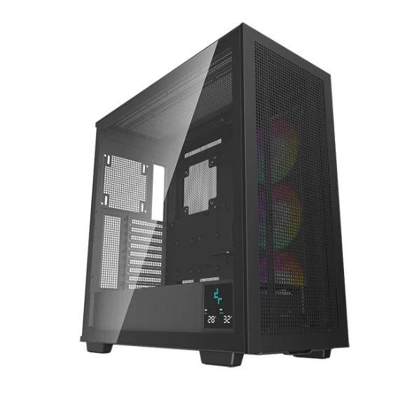 Case DEEPCOOL MORPHEUS Case product features Transparent panel Colour Black R-MORPHEUS-BKAPA1-G-1