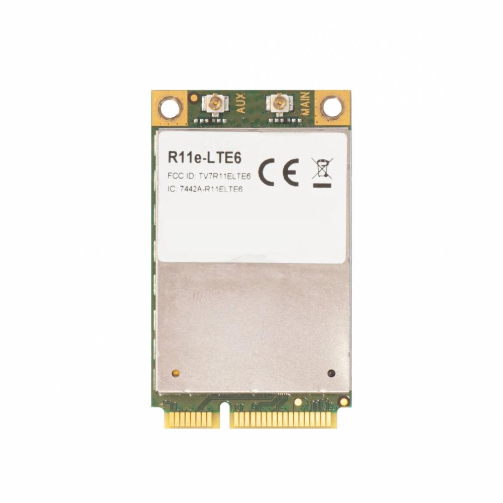 WRL ADAPTER LTE MINI PCI-E R11E-LTE6 MIKROTIK