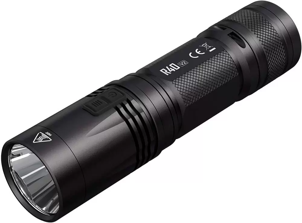 FLASHLIGHT RECHARGEABLE SERIES 1200 LUMENS R40 V2 NITECORE