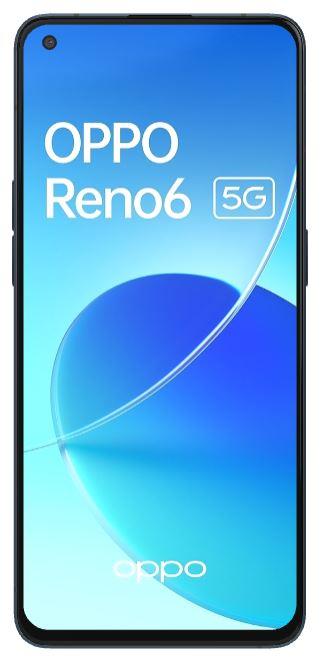MOBILE PHONE RENO6 5G 8 128GB BLACK OPPO