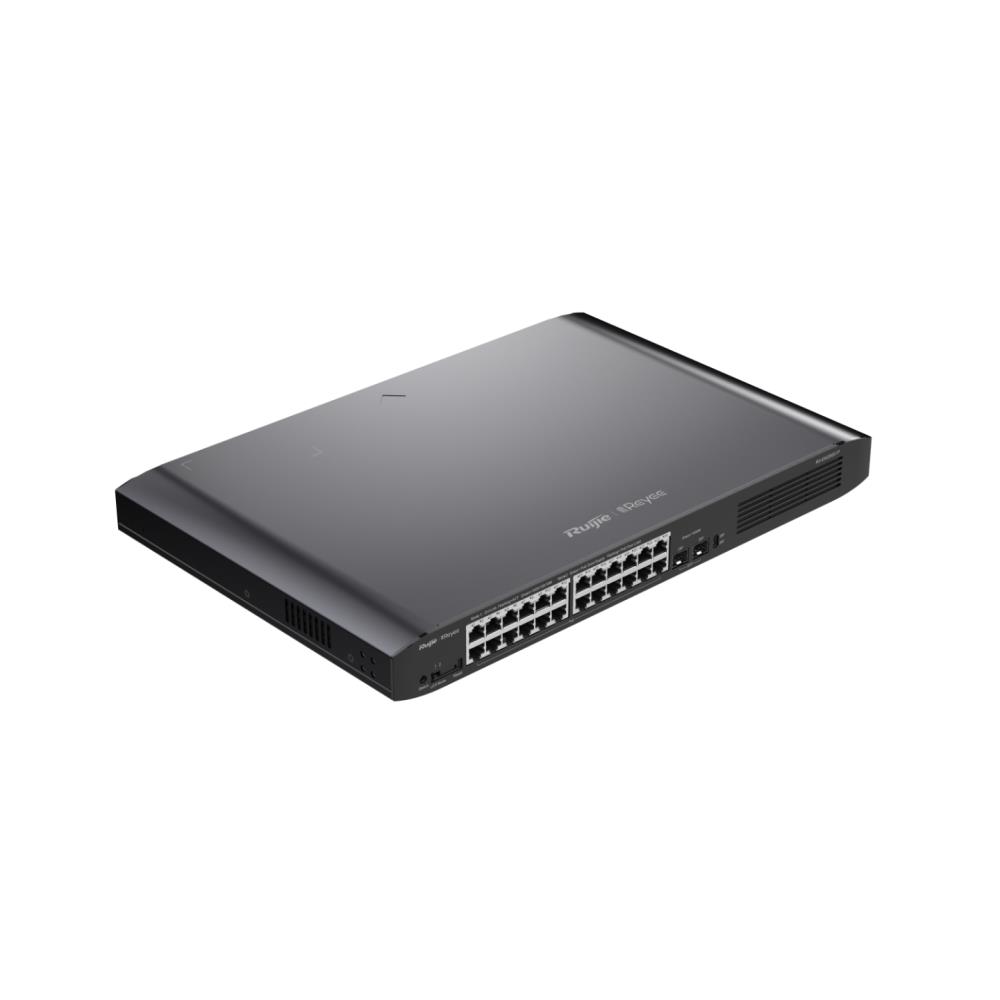 Switch RUIJIE 24x10Base-T   100Base-TX   1000Base-T 2xSFP PoE+ ports 24 RG-ES226GC-P