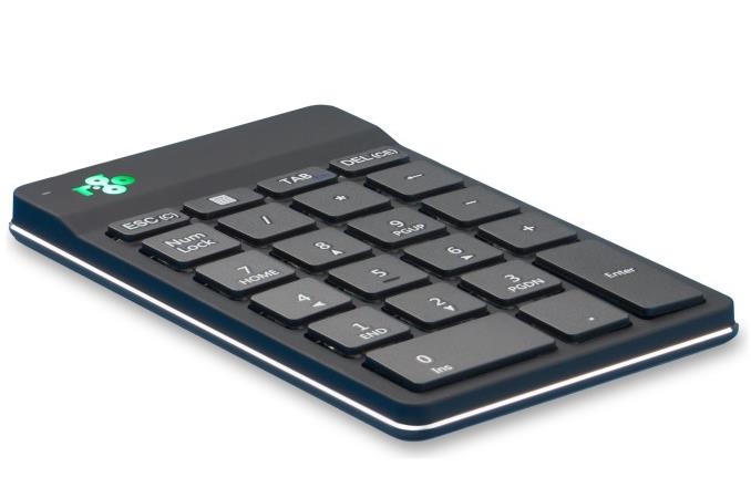 KEYBOARD WRL NUMPAD BREAK BLACK RGOCONMWLBL R-GO TOOLS