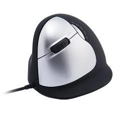 MOUSE USB OPTICAL BREAK L  BLACK RGOHELELA R-GO TOOLS