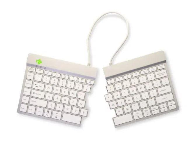 KEYBOARD WRL SPLIT BREAK WHITE RGOSBUKWLWH R-GO TOOLS