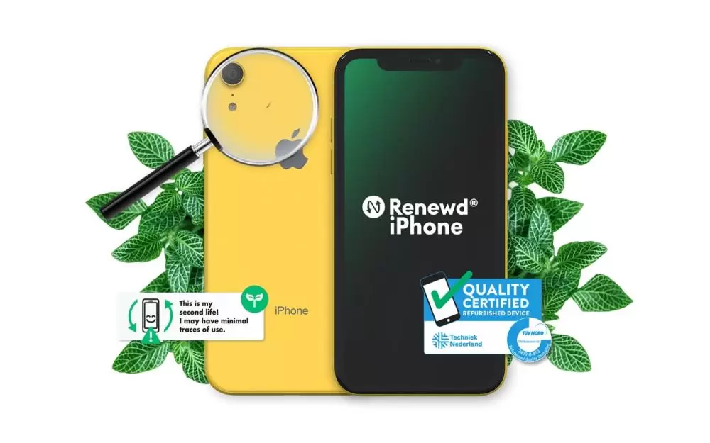 MOBILE PHONE IPHONE XR 64GB YELLOW RND-P11364 APPLE RENEWD