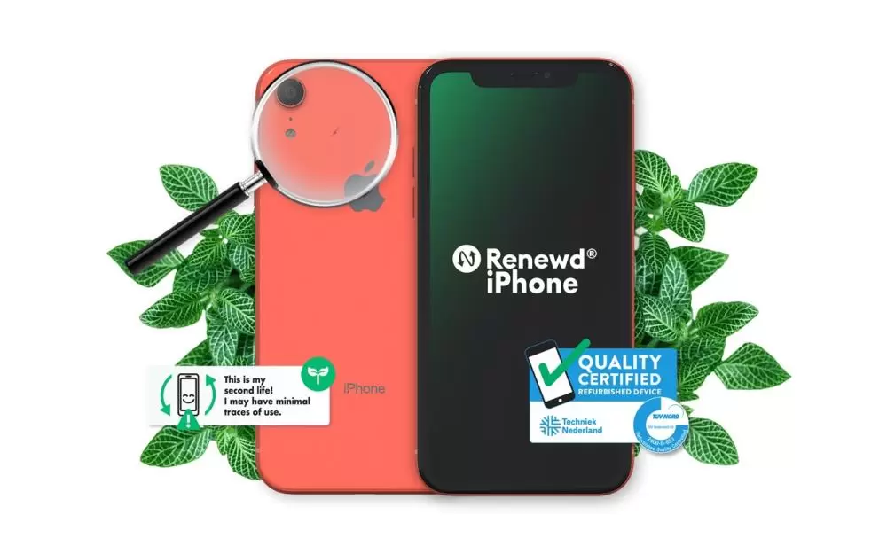 MOBILE PHONE IPHONE XR 64GB CORAL RND-P11464 APPLE RENEWD