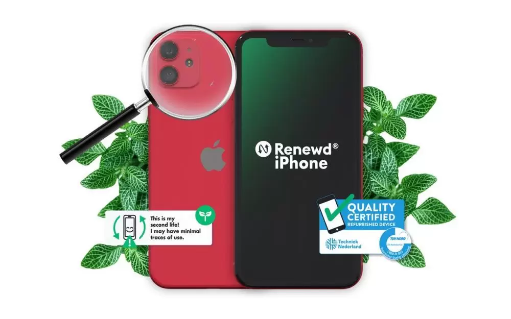 MOBILE PHONE IPHONE 11 128GB RED RND-P146128 APPLE RENEWD