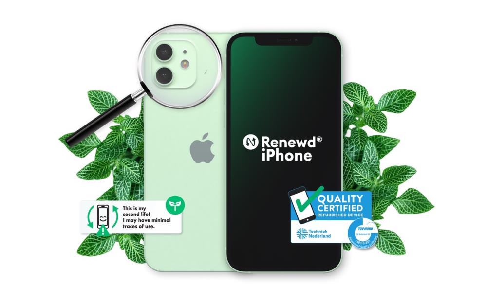 MOBILE PHONE IPHONE 12 128GB GREEN RND-P198128 APPLE RENEWD