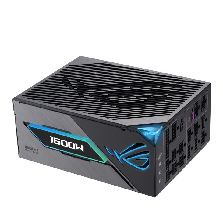 Power Supply ASUS ROG-THOR-1600T3-GAMING 1600 Watts Efficiency 80 PLUS TITANIUM ROG-THOR-1600T3-GAMING