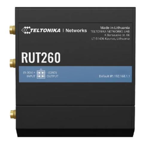 WRL ROUTER LTE CAT 6 RUT260 TELTONIKA