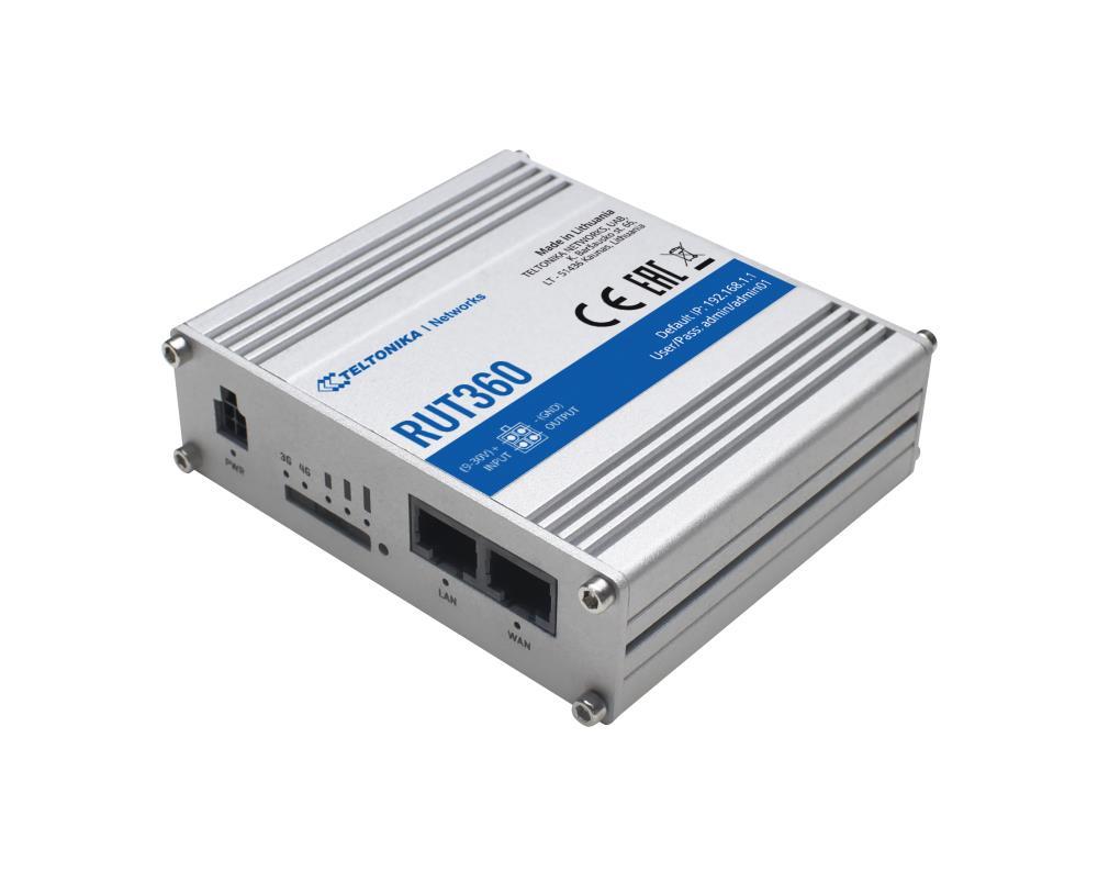 WRL ROUTER LTE CAT 6 RUT360 TELTONIKA