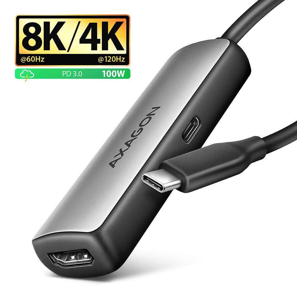 I O ADAPTER USB-C TO HDMI 0 16M RVC-HI8KPD AXAGON