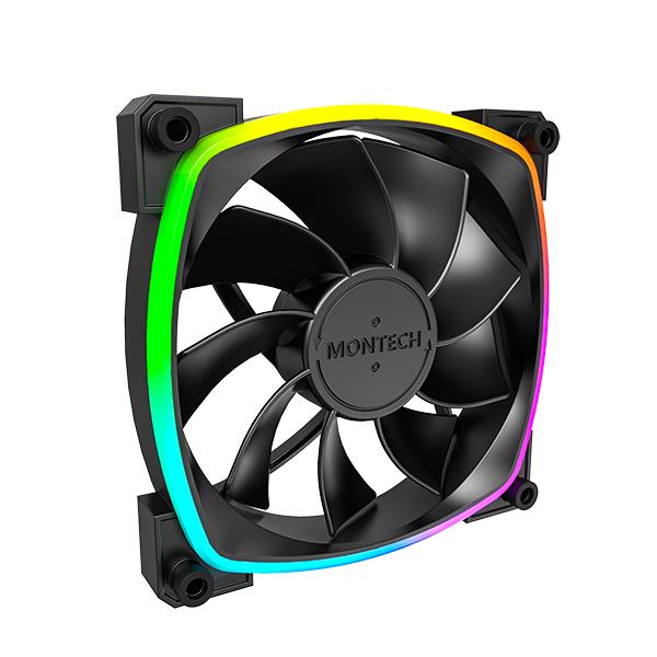 CASE FAN 120MM RX120 PWM BLACK MONTECH
