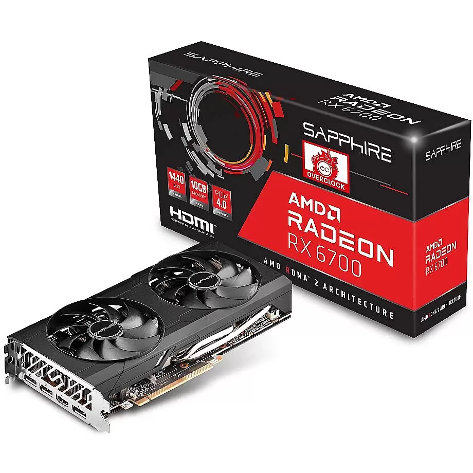 SAPPHIRE AMD RADEON RX 6700 GAMING