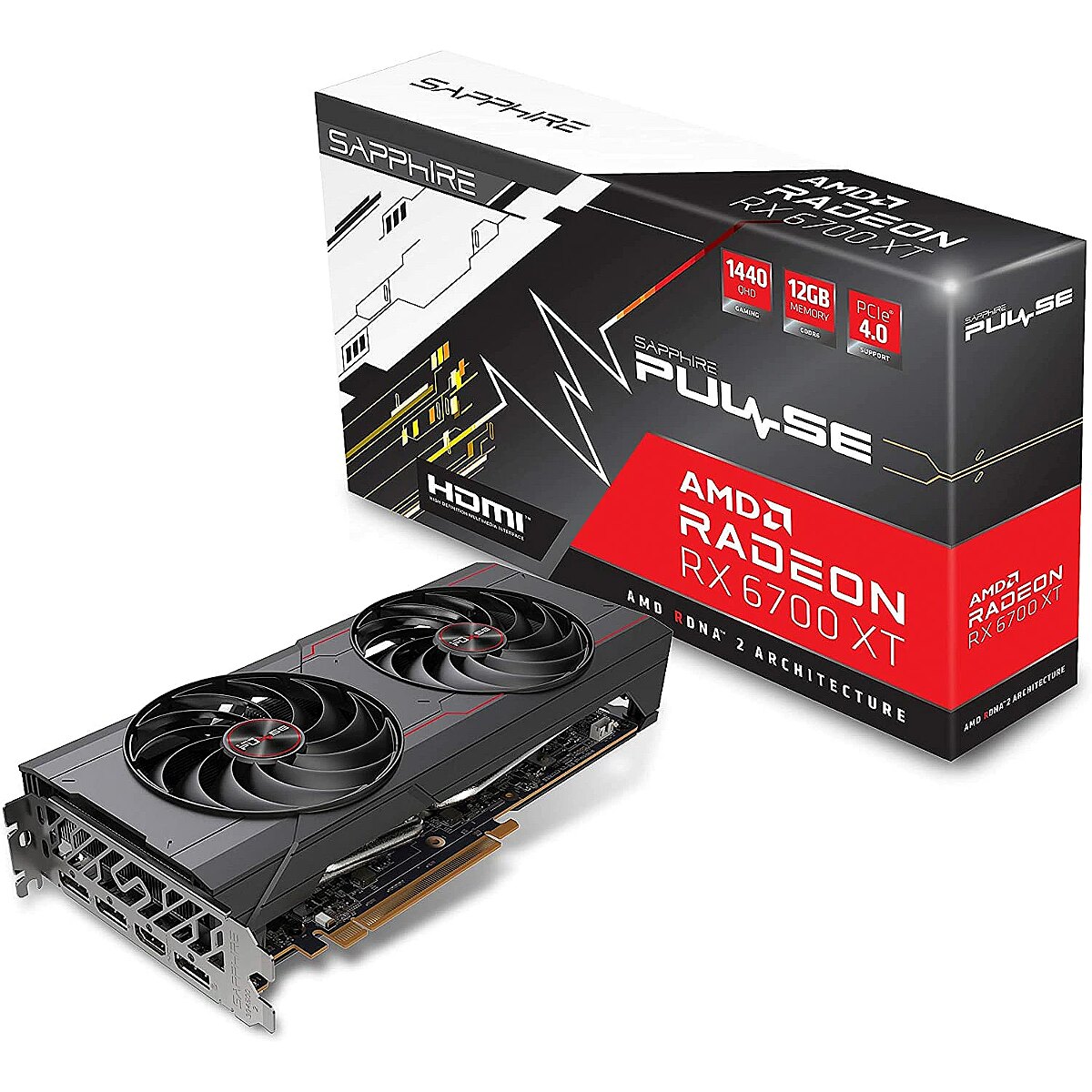 SAPPHIRE PULSE RADEON RX 6700 XT 12GB