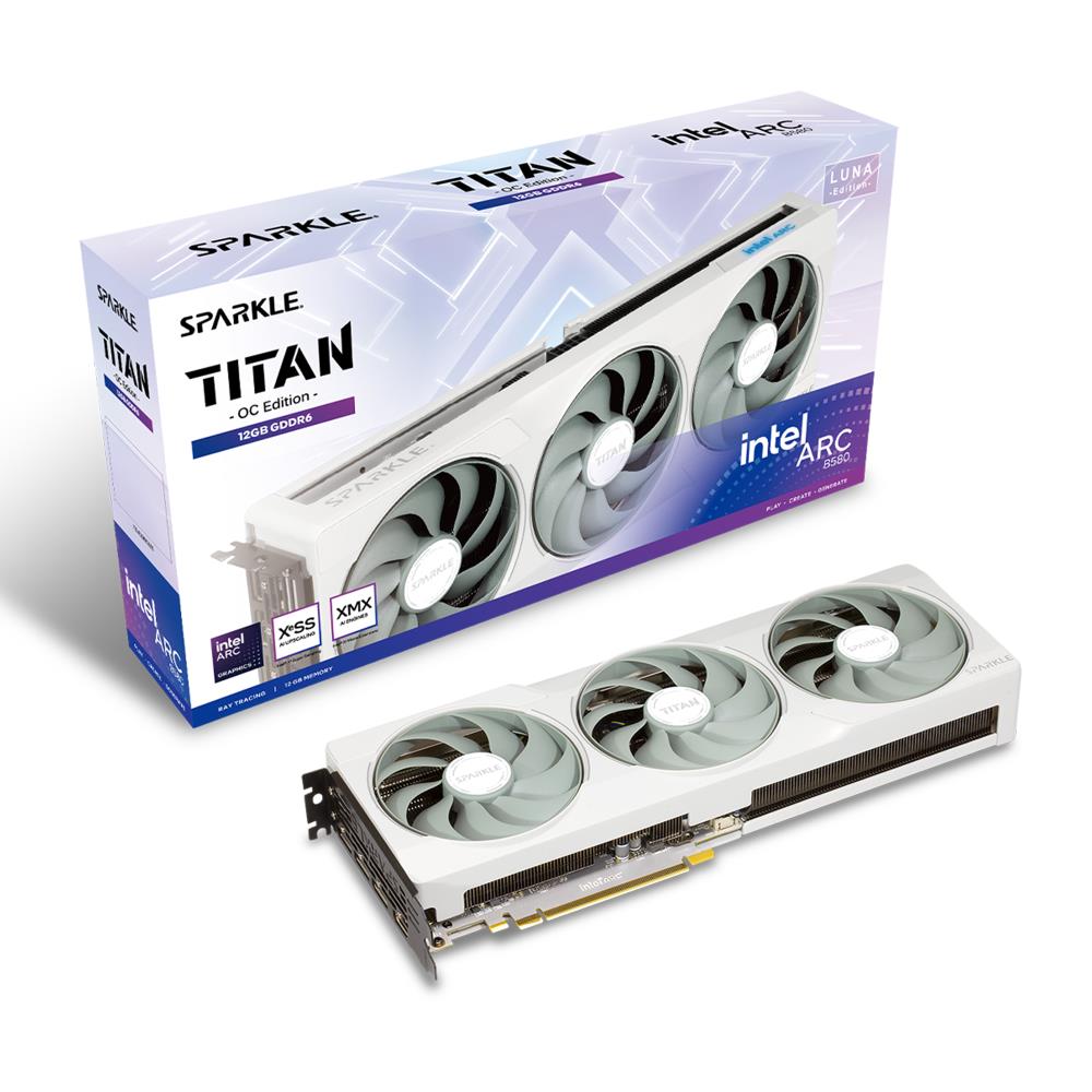 Graphics Card SPARKLE Intel Arc B580 12 GB GDDR6 192 bit PCIE 4 0 8x Active SB580TW-12GOC