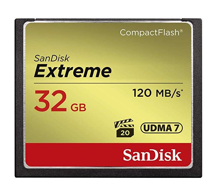 MEMORY COMPACT FLASH 32GB SDCFXSB-032G-G46 SANDISK