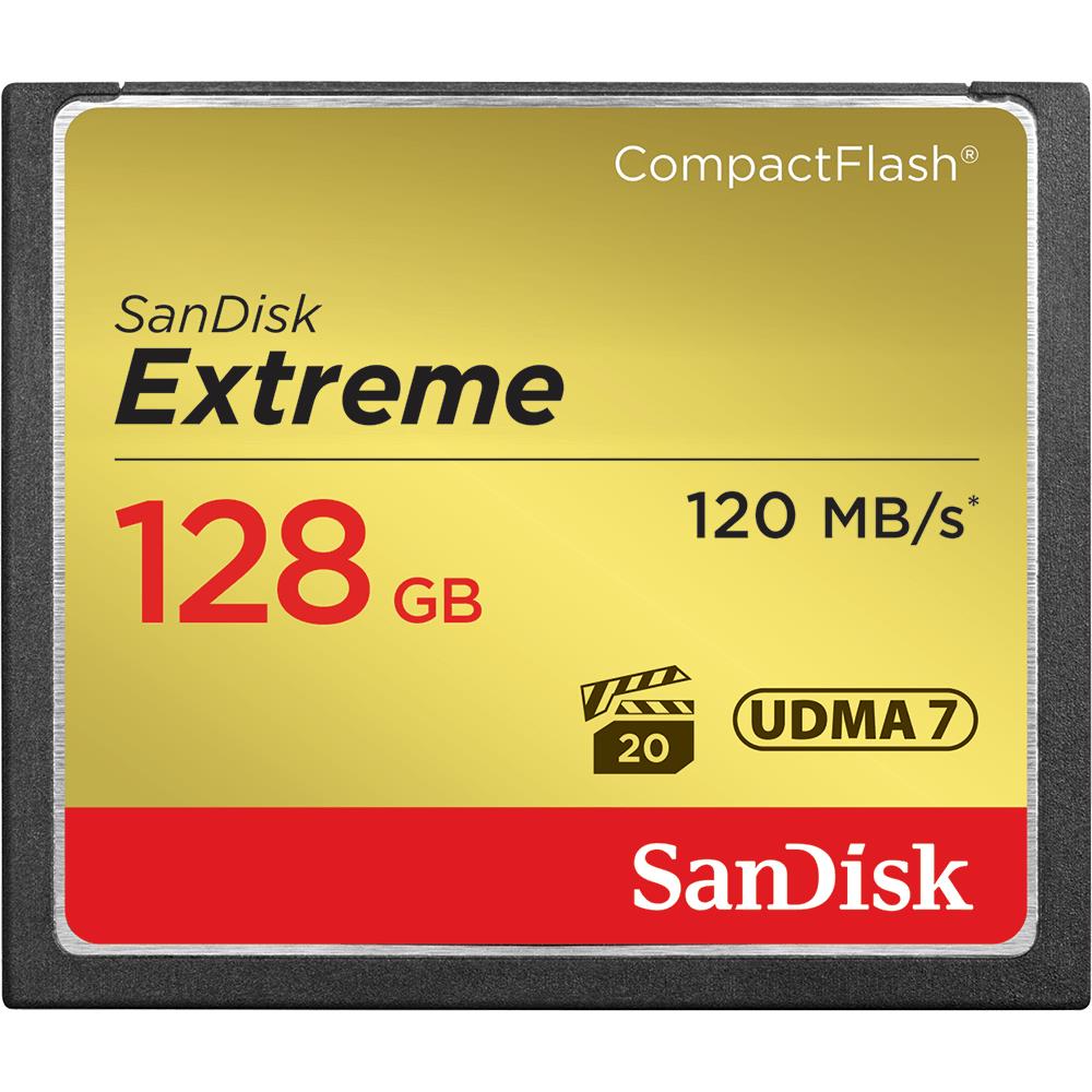 MEMORY COMPACT FLASH 128GB SDCFXSB-128G-G46 SANDISK