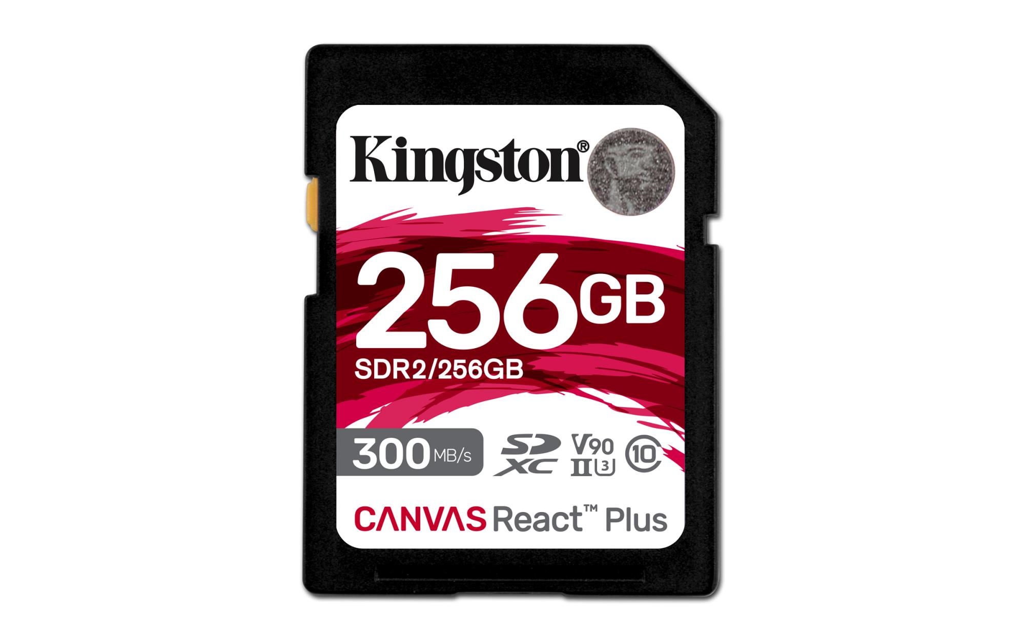 MEMORY SDXC 256GB C10 SDR2 256GB KINGSTON