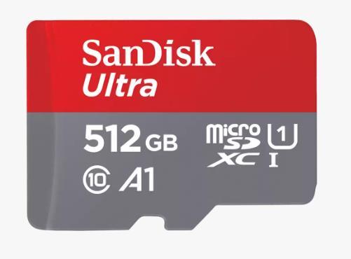 MEMORY MICRO SDXC 512GB UHS-I W A SDSQUAC-512G-GN6MA SANDISK