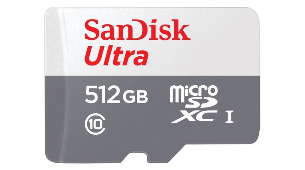 MEMORY MICRO SDXC 512GB UHS-I SDSQUNR-512G-GN6TA SANDISK
