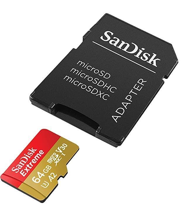 MEMORY MICRO SDXC 64GB UHS-I W A SDSQXAH-064G-GN6AA SANDISK