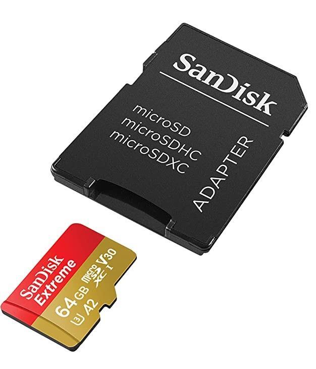 MEMORY MICRO SDXC 64GB UHS-I W A SDSQXAH-064G-GN6MA SANDISK