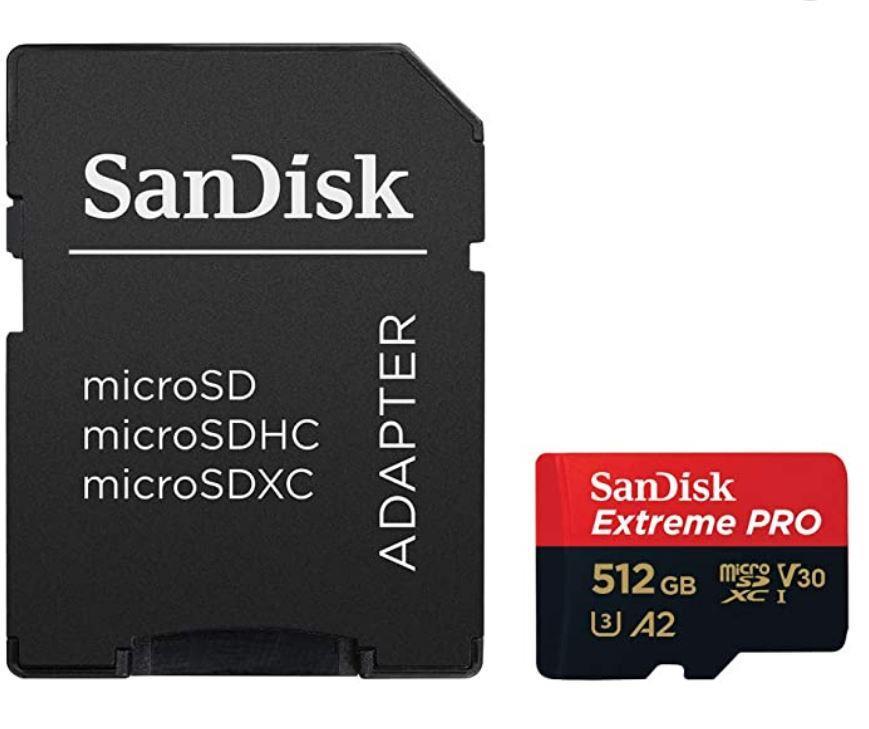 MEMORY MICRO SDXC 512GB UHS-I W A SDSQXCD-512G-GN6MA SANDISK
