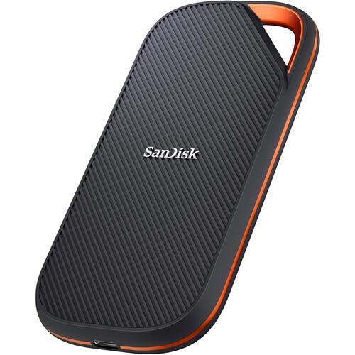 External SSD SANDISK Extreme Pro 2TB USB-C Write speed 3700 MBytes sec Read speed 3800 MBytes sec SDSSDE82-2T00-G25