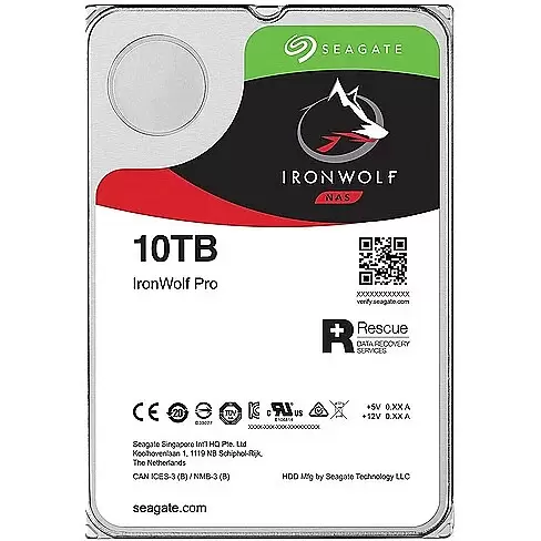 SEAGATE Ironwolf PRO NAS HDD 10TB SATA