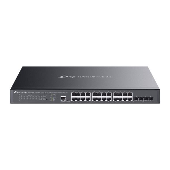 Switch TP-LINK Omada SG3428XMPP Rack 24x10Base-T   100Base-TX   1000Base-T 4xSFP  1xConsole 1 PoE  ports 16 500 Watts SG3428XMPP