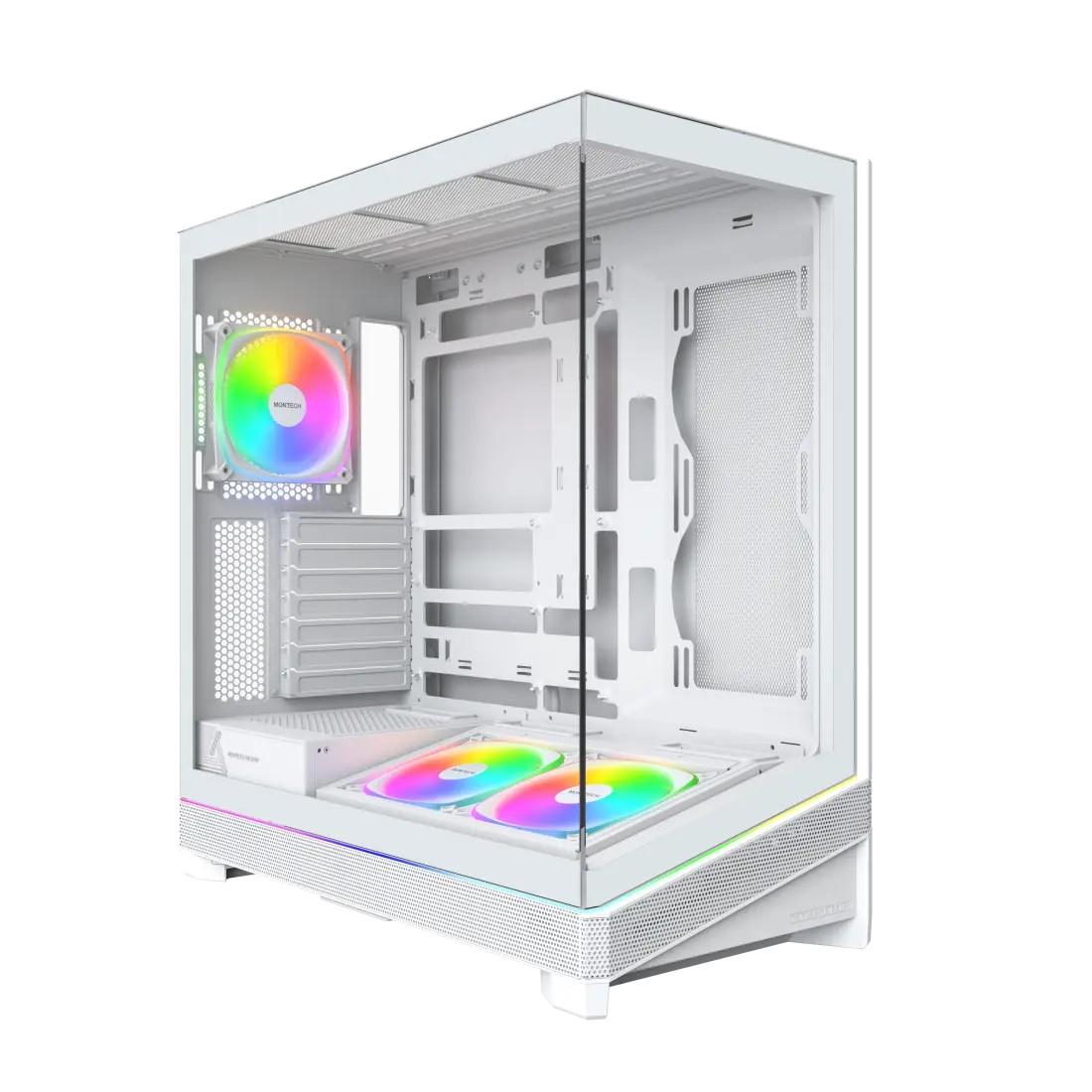 Case MONTECH ATX micro ATX Mini-ITX BTF White MONTECH SKY 3  W  SKY3 W 