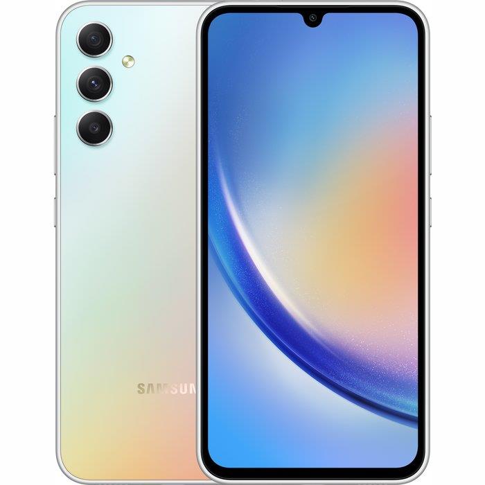 MOBILE PHONE GALAXY A34 5G 128GB SILVER SM-A346B SAMSUNG