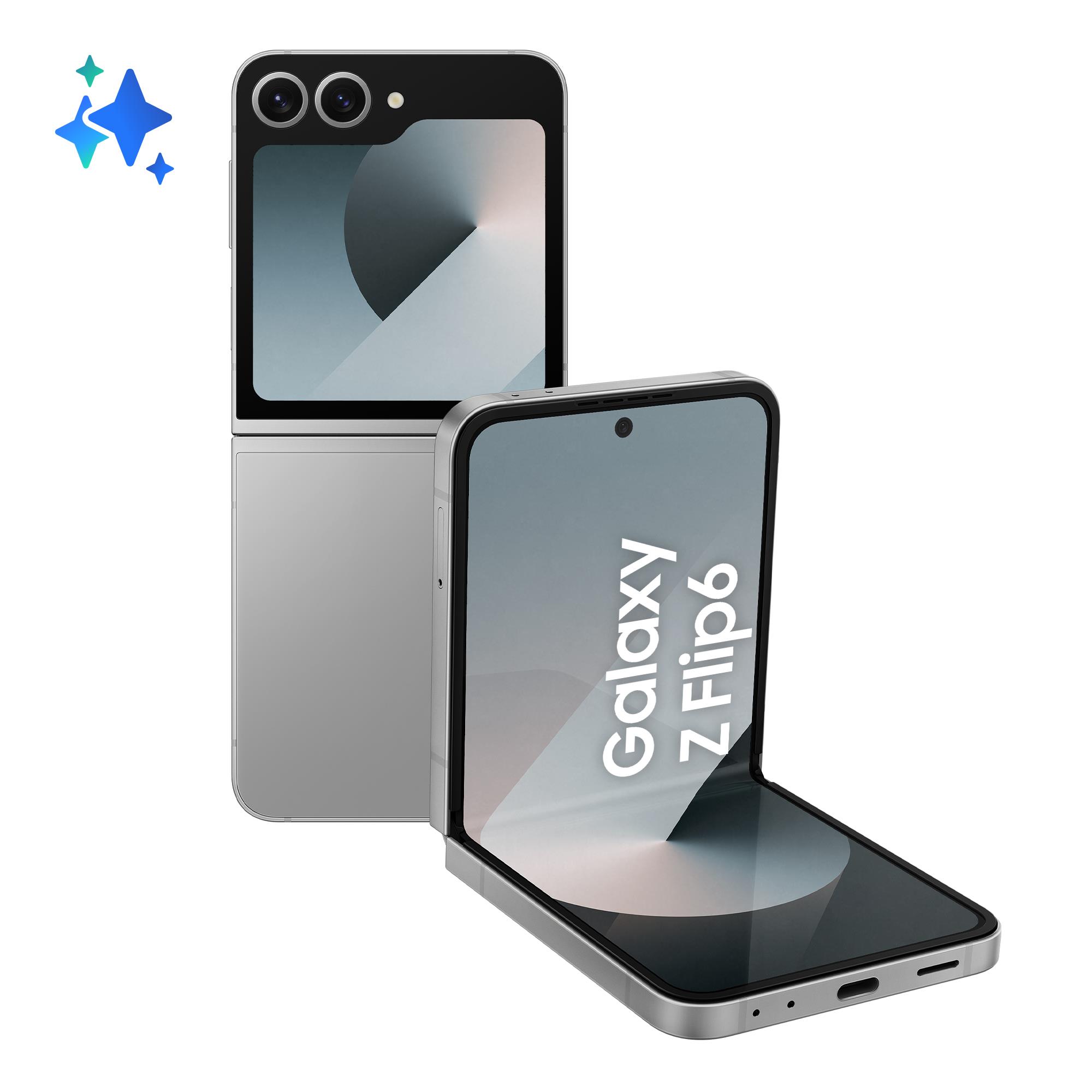 MOBILE PHONE GALAXY Z FLIP6 256GB SILVER SM-F741B SAMSUNG