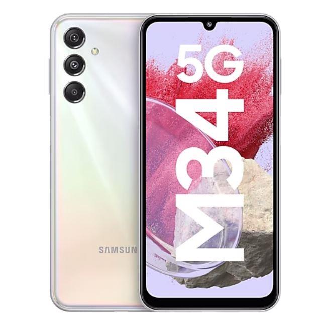 MOBILE PHONE GALAXY M34 5G 128GB SILVER SM-M346 SAMSUNG