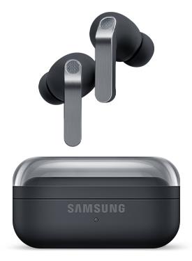 HEADSET GALAXY BUDS4 PRO BLACK SM-R640 SAMSUNG