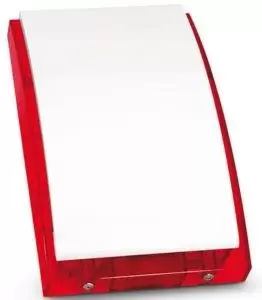 SIREN OUTDOOR W BATTERY RED SP-4002R SATEL