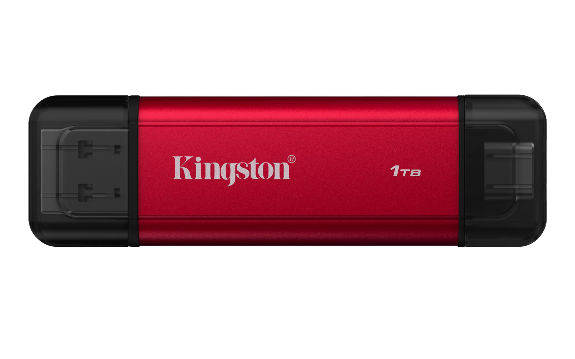 External SSD KINGSTON 1TB 3D NAND Write speed 950 MBytes sec Read speed 1050 MBytes sec SPSD 1TB