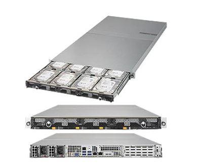 SERVER SYSTEM 1U SAS SATA SSG-6019P-ACR12L+ SUPERMICRO