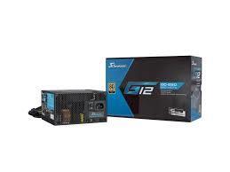 Power Supply SEASONIC G12 GC 750 Watts Efficiency 80 PLUS GOLD MTBF 100000 hours SSP-750RT2
