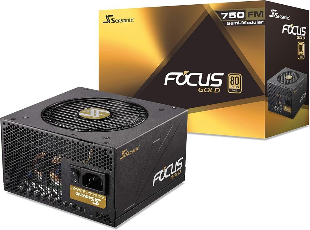 Power Supply SEASONIC G12 GM-750 750 Watts Efficiency 80 PLUS GOLD MTBF 100000 hours SSR-750FM