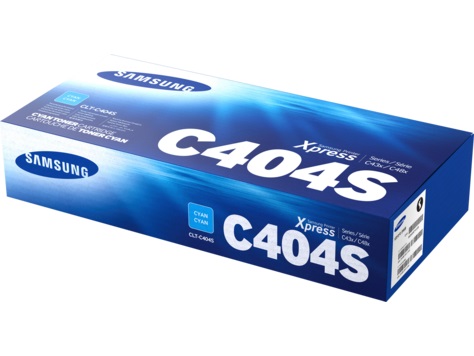 SAMSUNG CLT-C404S Cyan Toner Cartridg
