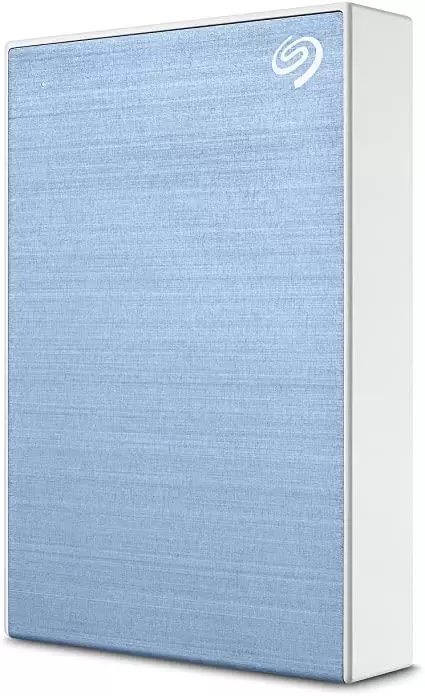 External HDD SEAGATE One Touch STKB1000402 1TB USB 3.0 Colour Light Blue STKB1000402
