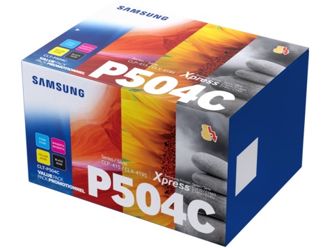 SAMSUNG CLT-P504C 4-pk CYMK Toner Crt