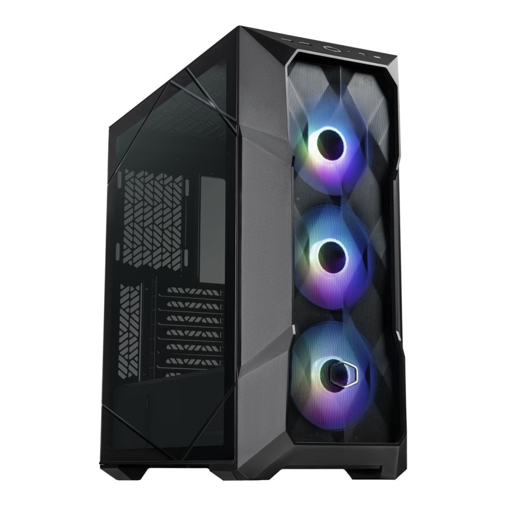 Case COOLER MASTER MASTERBOX TD500 MESH V2 MidiTower Not included ATX CEB MicroATX MiniITX Colour Black TD500V2-KGNN-S00